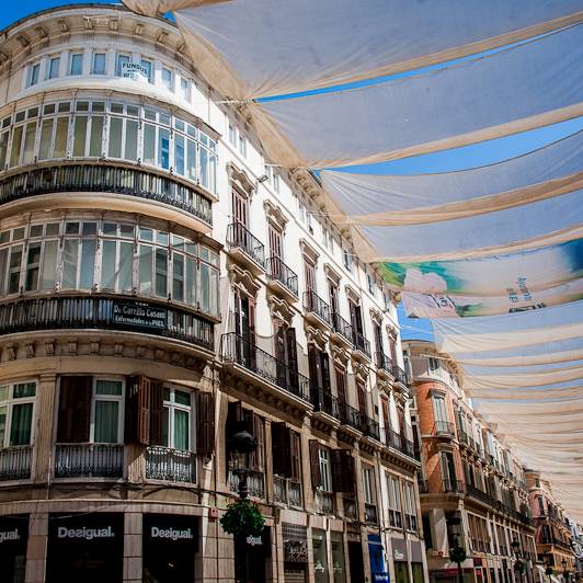 Málaga. Calle Marqués de Larios